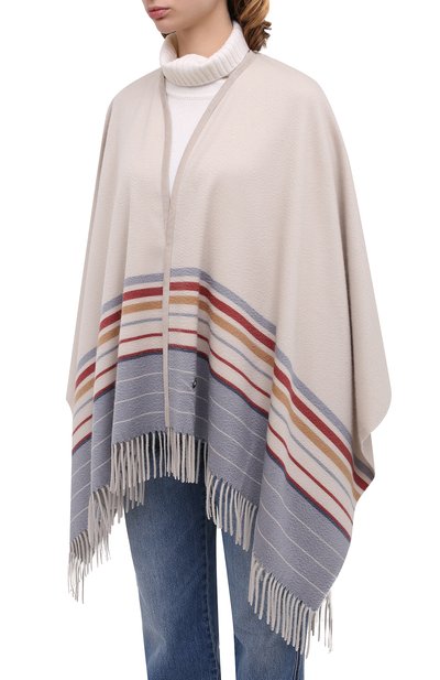 Кашемировая накидка LORO PIANA, арт. FAL3489, фото 4