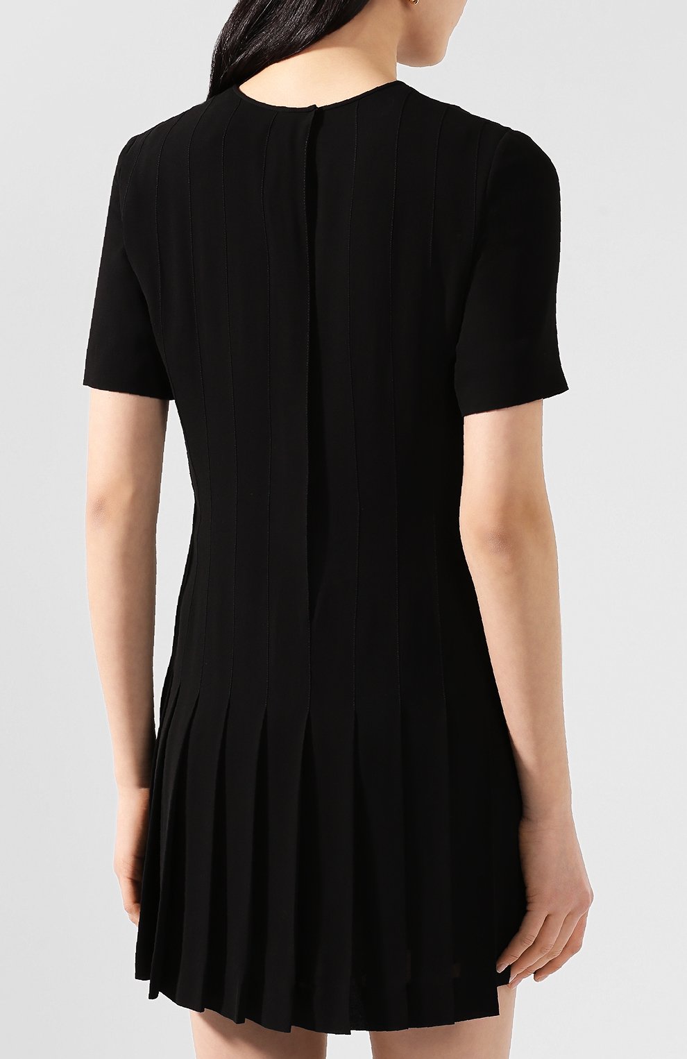 Платье из вискозы SAINT LAURENT, арт. 613537/Y103W, фото 4