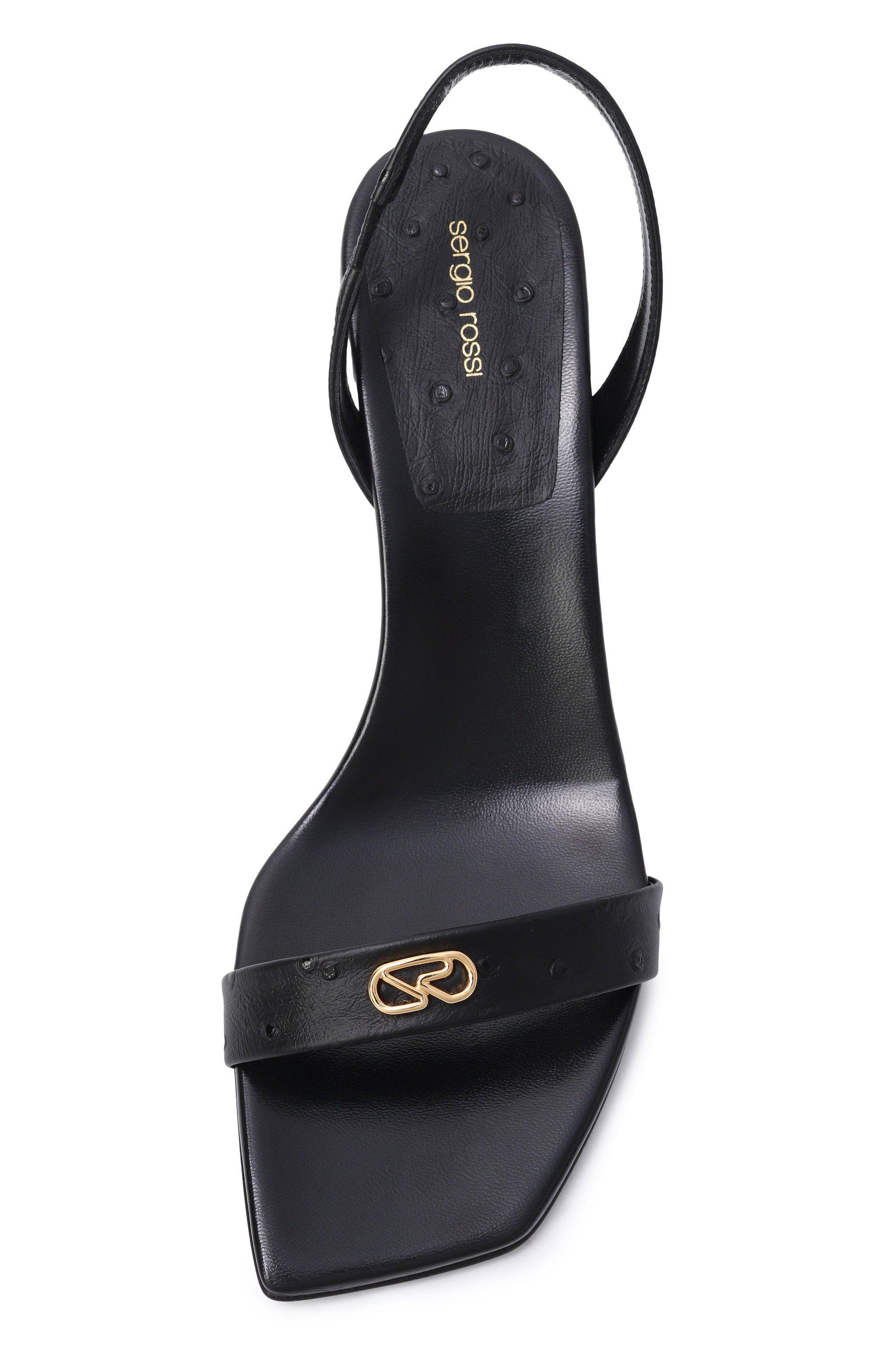 Кожаные босоножки SERGIO ROSSI, арт. B14570/MMVS81, фото 6