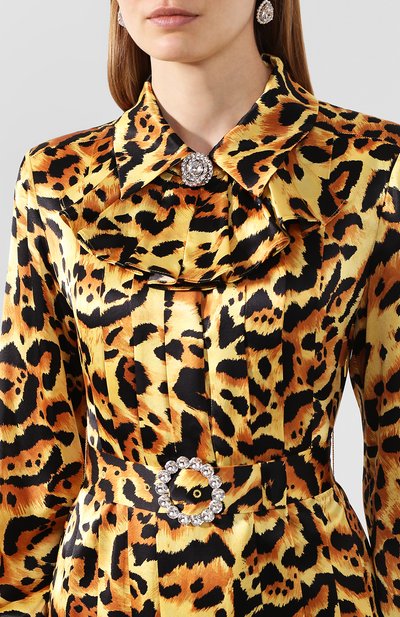 Шелковое платье ALESSANDRA RICH, арт. FAB2026-F2730, фото 5