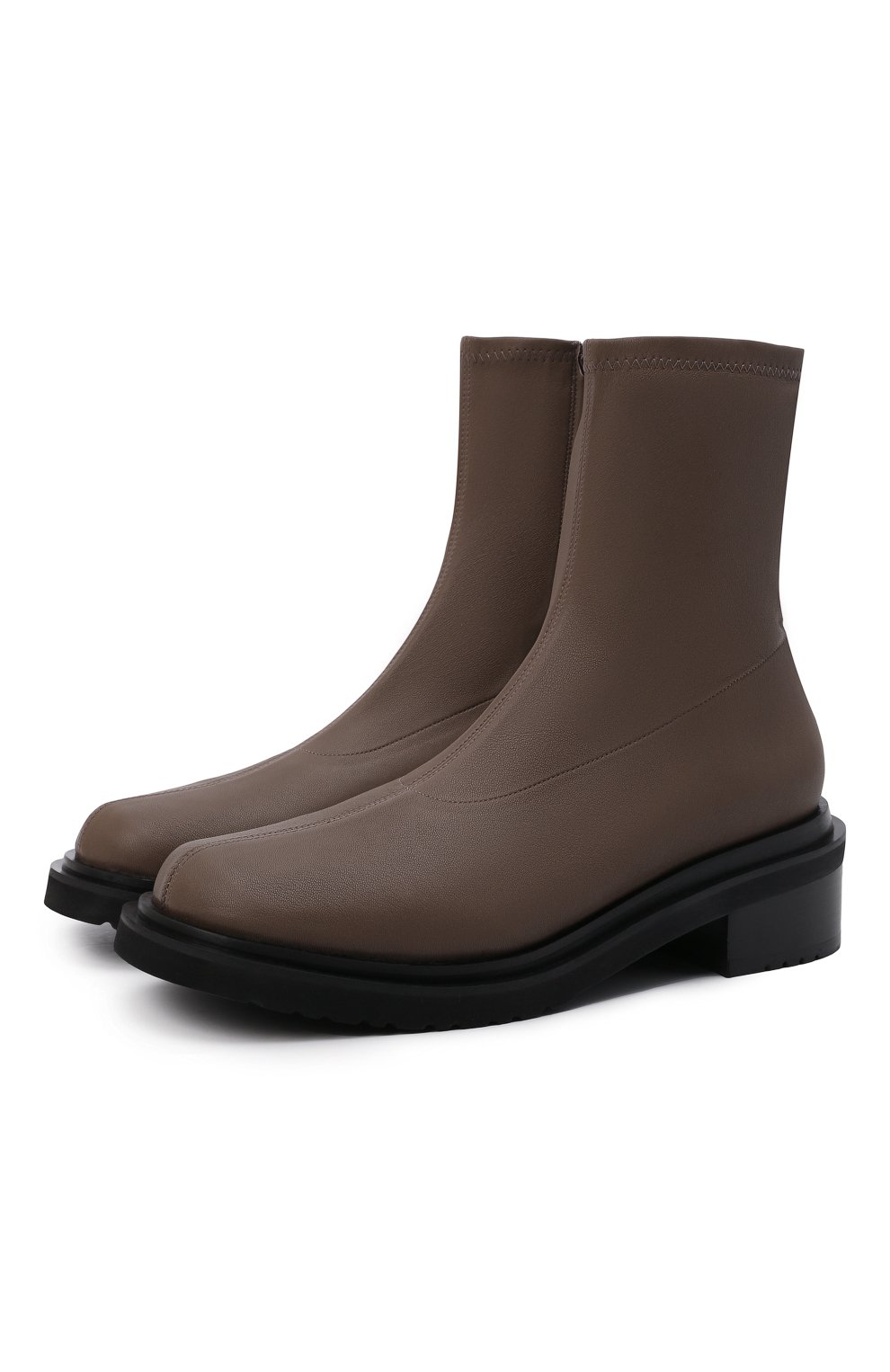 Кожаные ботинки kah BY FAR, арт. 21PFKAHBMUDV, фото 1