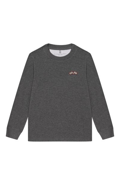 Хлопковый лонгслив BRUNELLO CUCINELLI, арт. B0B13T701B