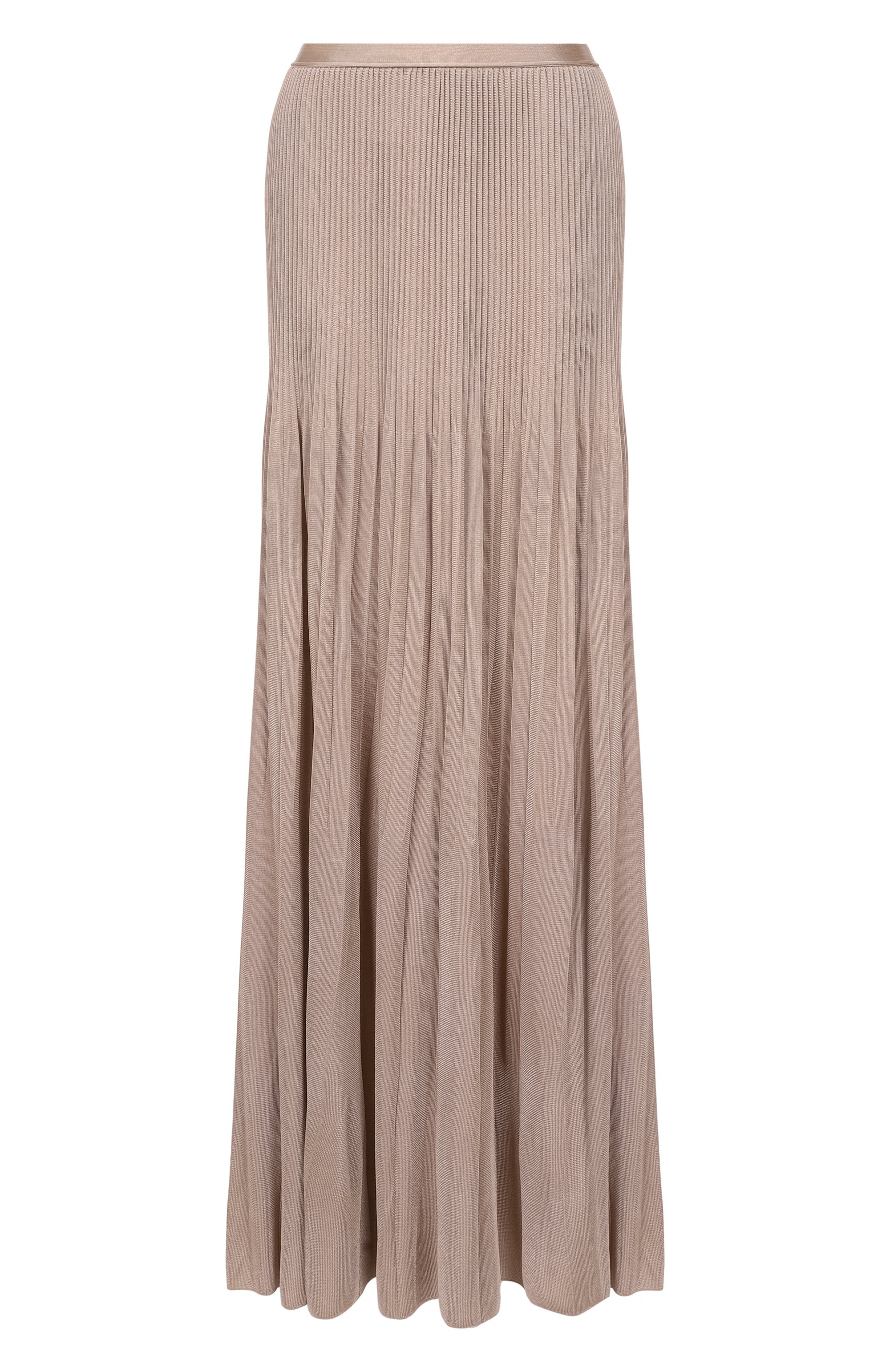 Юбка из вискозы GIORGIO ARMANI бежевого цвета по цене 244000 руб., арт. GW003196/AF24199, фото 1 Юбка из вискозы GIORGIO ARMANI, арт. GW003196/AF24199, фото 1