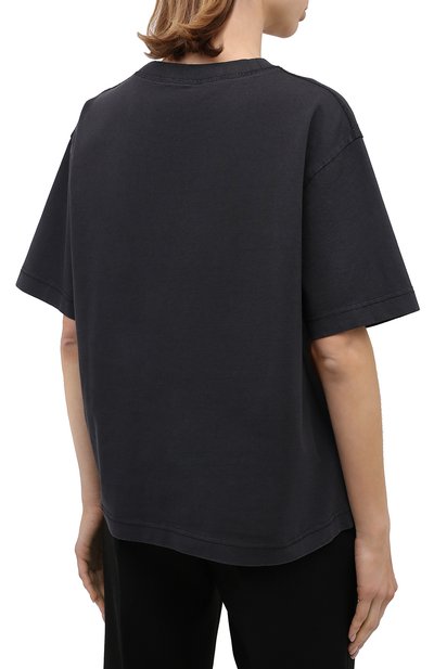 Хлопковая футболка ACNE STUDIOS, арт. AL0149, фото 4