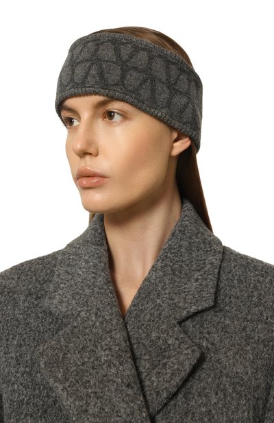 Повязка на голову из шерсти и кашемира VALENTINO, арт. 5W2HI00Y/AKR, фото 2