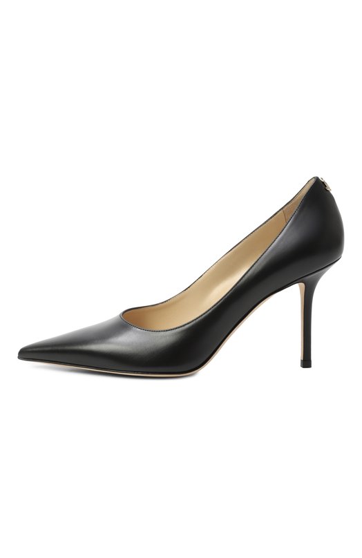 Кожаные туфли Love 85 Jimmy Choo L0VE 85/ZNU Чёрный  L0VE 85/ZNU Фото 4