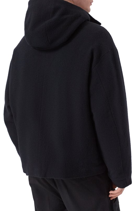 Шерстяная куртка Attachment AB52-043 Чёрный  AB52-043 Фото 4