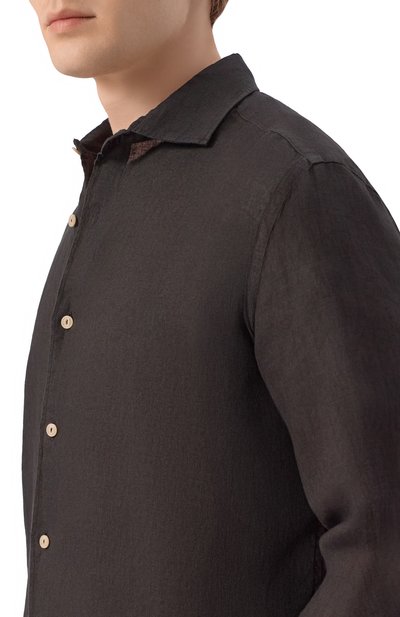 Льняная рубашка MC2 SAINT BARTH, арт. PAMP001-01137L/PAMPL0NA, фото 5