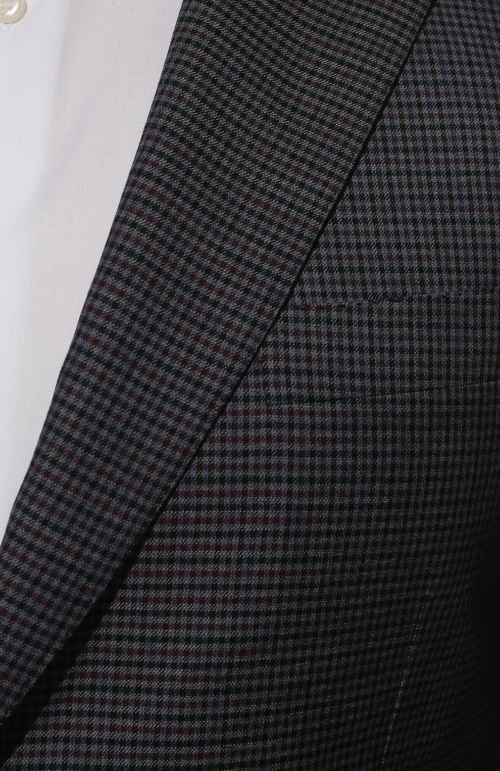 Шерстяной пиджак BRIONI темно-синего цвета по цене 452500 руб., арт. RG0J0Q/P8A73/BRUNIC0, фото 5 Шерстяной пиджак BRIONI, арт. RG0J0Q/P8A73/BRUNIC0, фото 5