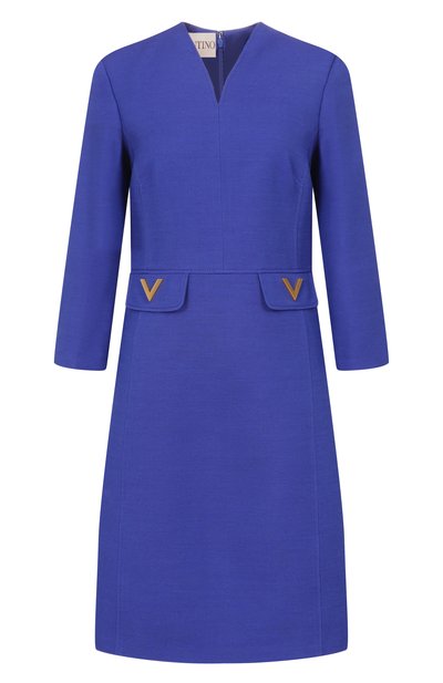 Женское платье из шерсти и шелка VALENTINO, арт. 8B3VAJ56/1CF