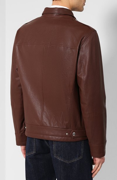 Кожаная куртка BRUNELLO CUCINELLI, арт. MPNPE1694, фото 4