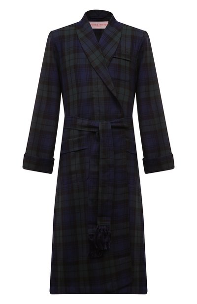 Мужской шерстяной халат DEREK ROSE, арт. 5510/TART001