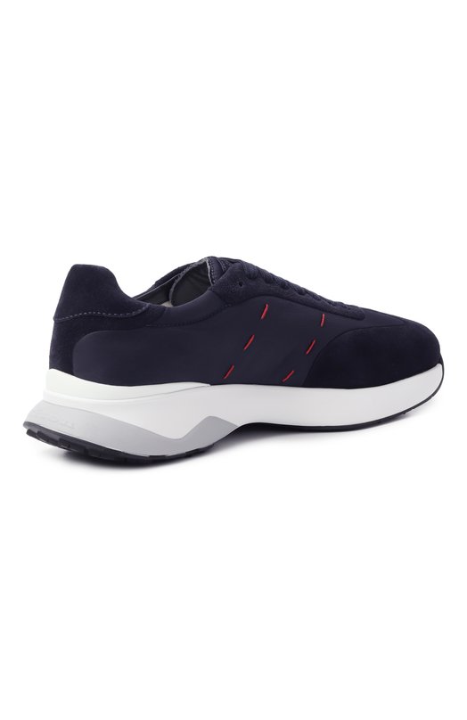 Текстильные кроссовки Kiton USSA374N0133302 Синий  USSA374N0133302 Фото 5