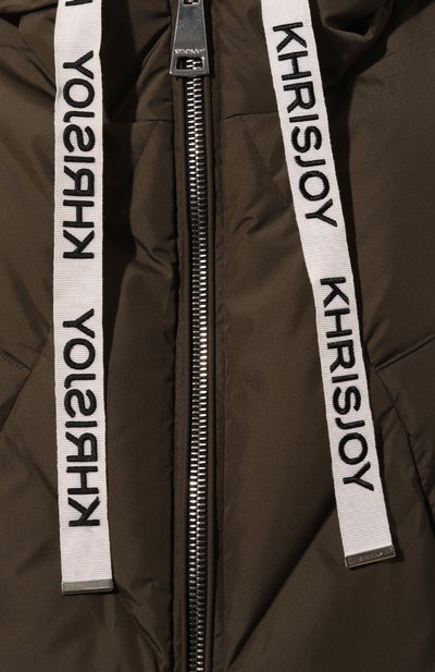 Пуховик с отделкой пайетками KHRISJOY, арт. KWF24R0604/PS0001, фото 5