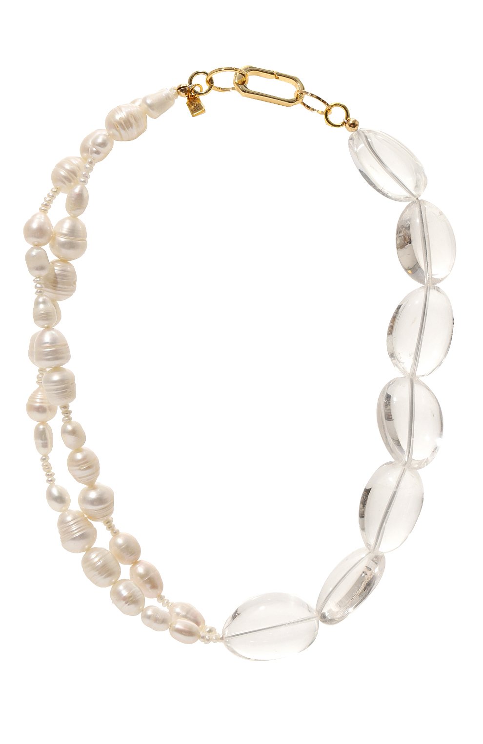 Колье VIEN белого цвета по цене 25870 руб., арт. 2323-101, фото 1 Колье VIEN, арт. 2323-101, фото 1