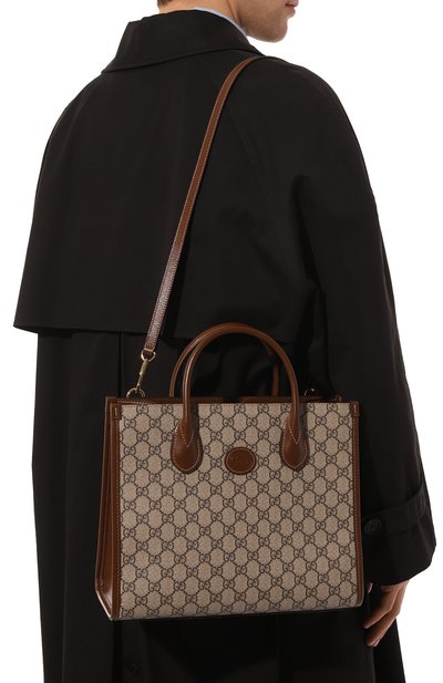 Текстильная сумка-тоут GUCCI, арт. 659983 92TCG, фото 2