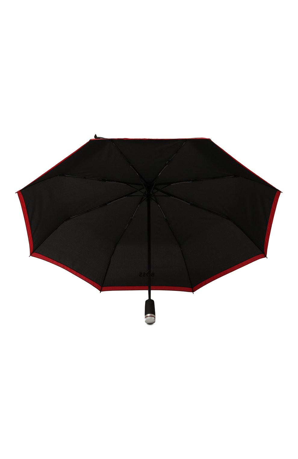 Складной зонт BOSS черного цвета по цене 11650 руб., арт. HB0M00045P, фото 3 Складной зонт BOSS, арт. HB0M00045P, фото 3