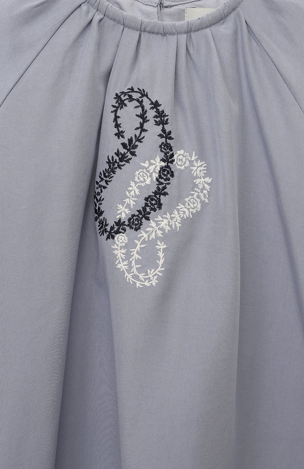 Платье ETRO голубого цвета по цене 26350 руб., арт. GV1000, фото 3 Платье ETRO, арт. GV1000, фото 3