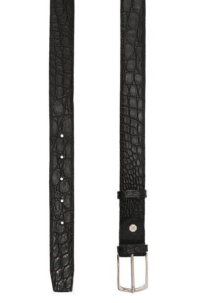 Ремень из кожи каймана ARTIOLI, арт. GUIM3377/35/PALLADI0, фото 3