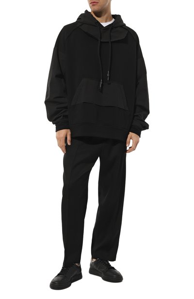 Кожаные кеды quinn PREMIATA черного цвета по цене 36500 руб., арт. QUINN/VAR6564, фото 2 Кожаные кеды quinn PREMIATA, арт. QUINN/VAR6564, фото 2