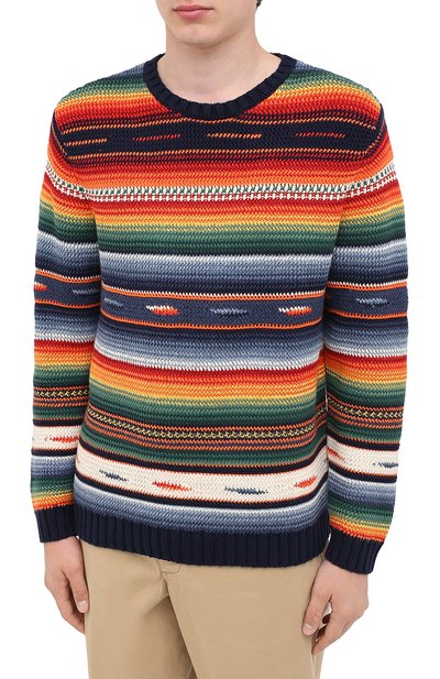 Свитер из хлопка и льна POLO RALPH LAUREN, арт. 710798342, фото 3