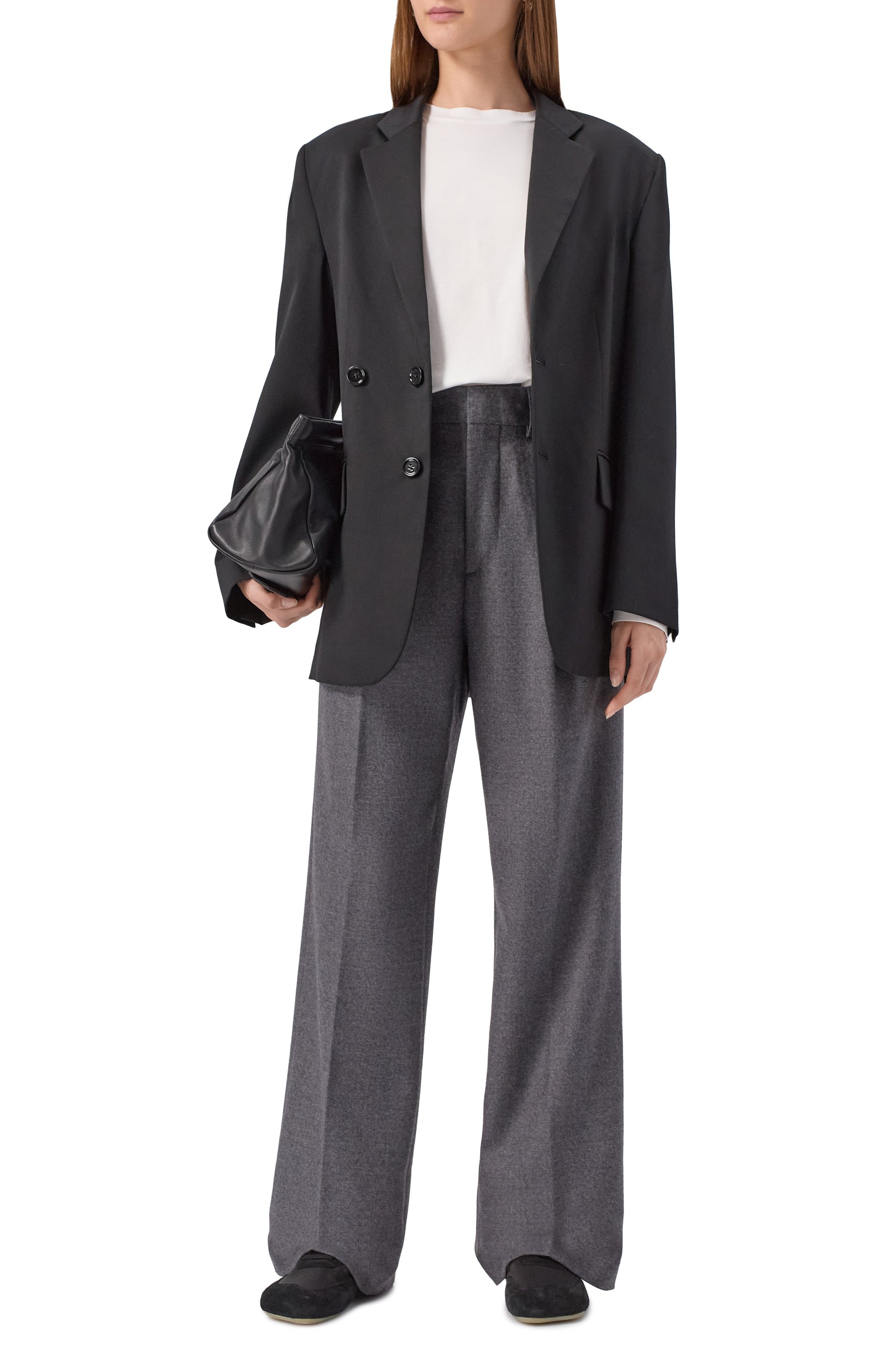 Шерстяные брюки MM6, арт. S52KA0540/M35466, фото 2