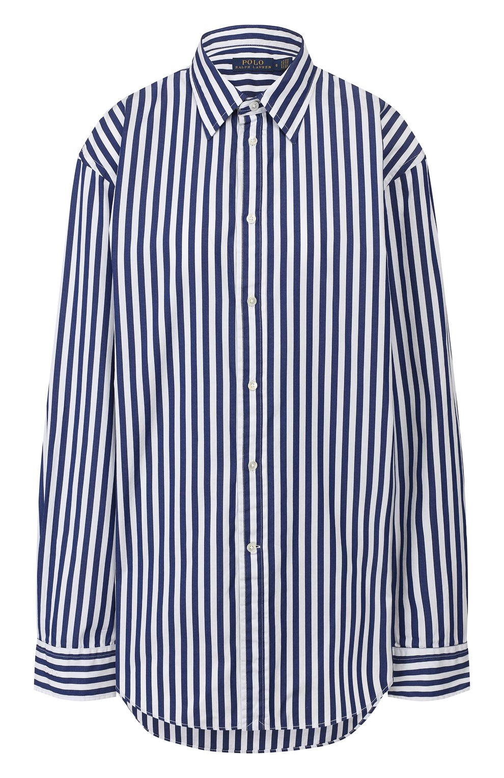Хлопковая рубашка POLO RALPH LAUREN белого цвета по цене 10600 руб., арт. 211753073, фото 1 Хлопковая рубашка POLO RALPH LAUREN, арт. 211753073, фото 1
