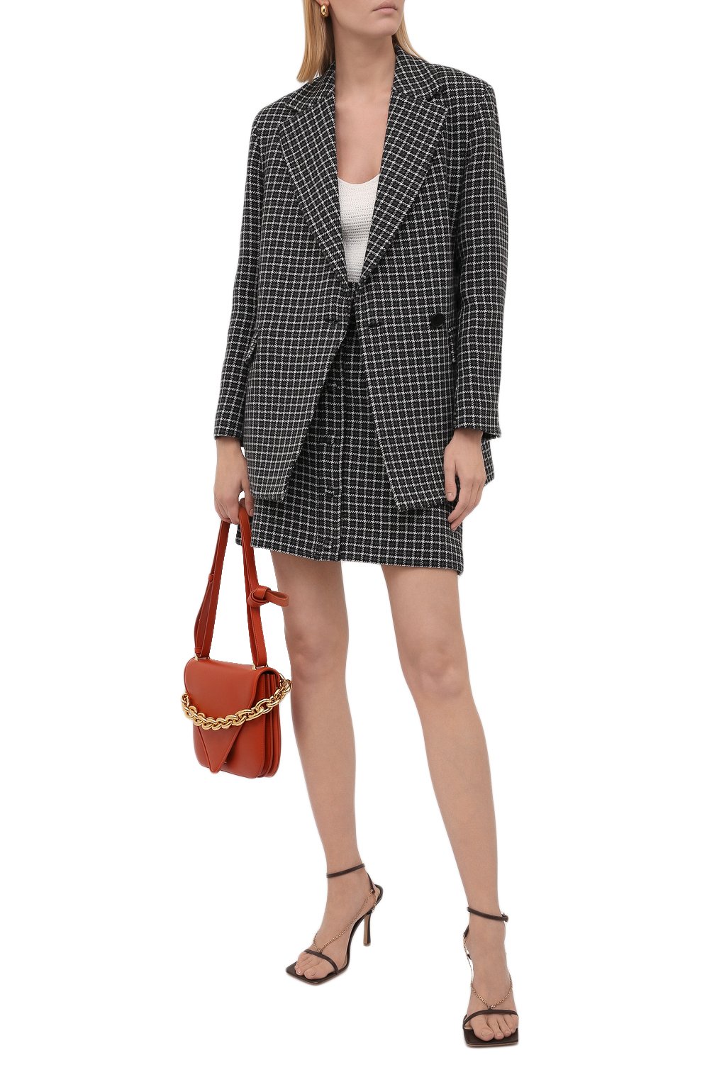 Жакет MSGM черного цвета по цене 54800 руб., арт. 3141MDG14 217617, фото 2 Жакет MSGM, арт. 3141MDG14 217617, фото 2