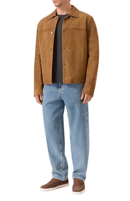 Замшевые кеды Franceschetti 0400041/CAM0SCI0 RAIN Коричневый  0400041/CAM0SCI0 RAIN Фото 2