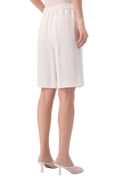 Шорты изо льна и вискозы BOSS, арт. 50557429, фото 4