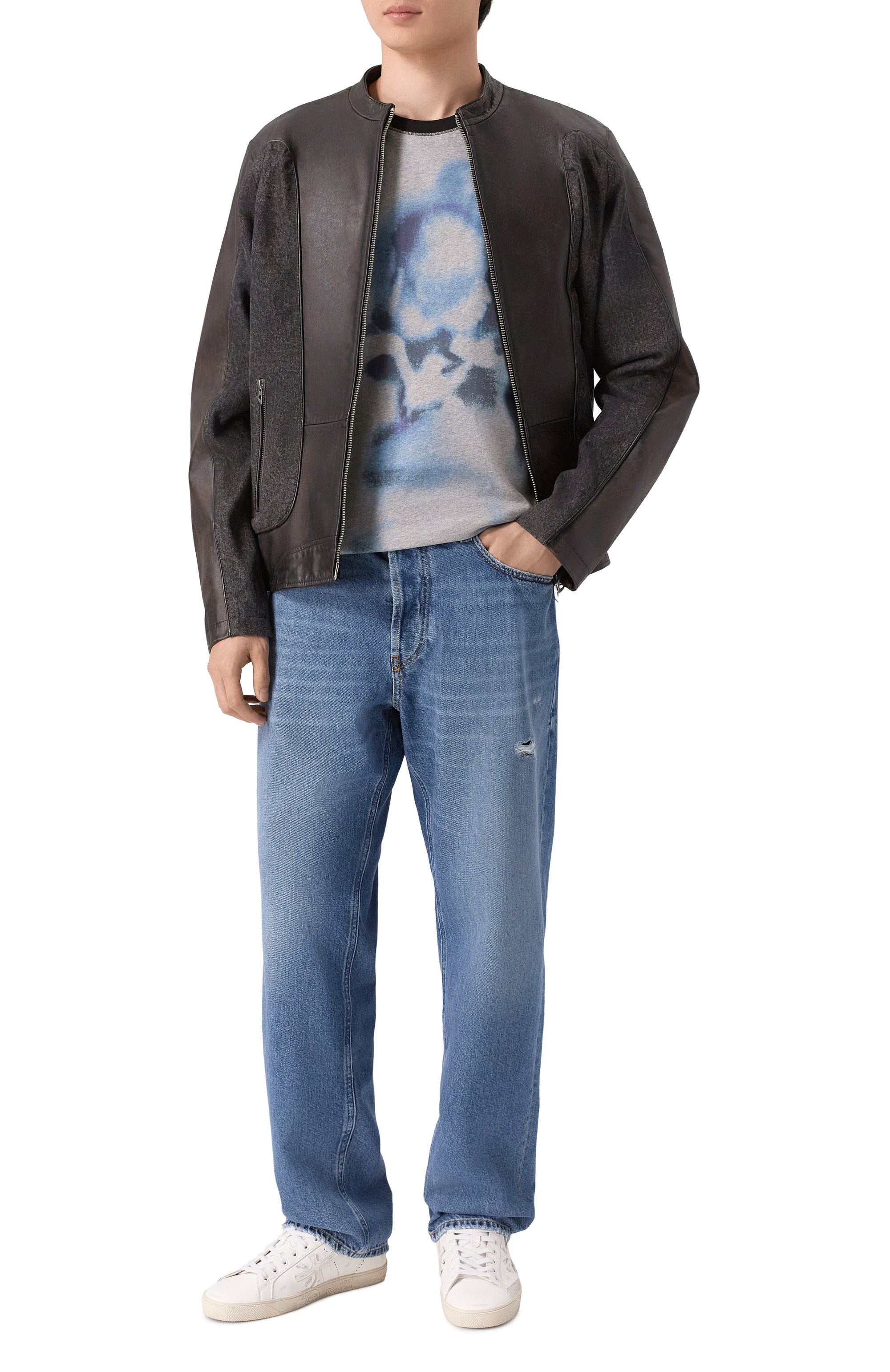 Хлопковая футболка DIESEL, арт. A20420/0PLAT, фото 2