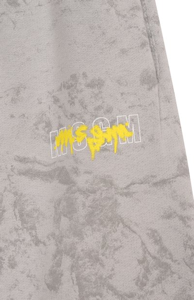 Хлопковые джоггеры MSGM KIDS, арт. F6MSJBFP246, фото 3