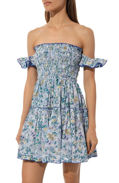 Хлопковое платье POUPETTE ST BARTH, арт. WAUH24N0SYU, фото 3