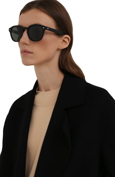 Солнцезащитные очки MOSCOT черного цвета по цене 31950 руб., арт. LEMT0SH SUN 1300-02, фото 2 Солнцезащитные очки MOSCOT, арт. LEMT0SH SUN 1300-02, фото 2