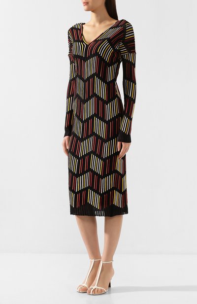 Платье M MISSONI разноцветного цвета по цене 45300 руб., арт. 2DG00159/2K002B, фото 3 Платье M MISSONI, арт. 2DG00159/2K002B, фото 3