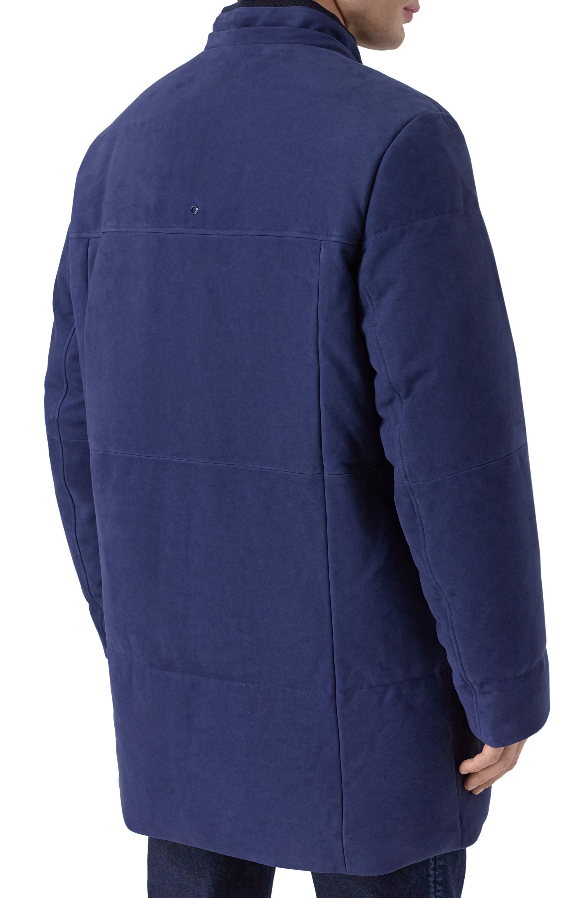 Пуховик из нубука с отделкой из енота STEFANO RICCI, арт. M7J5300435/MKFUM, фото 6