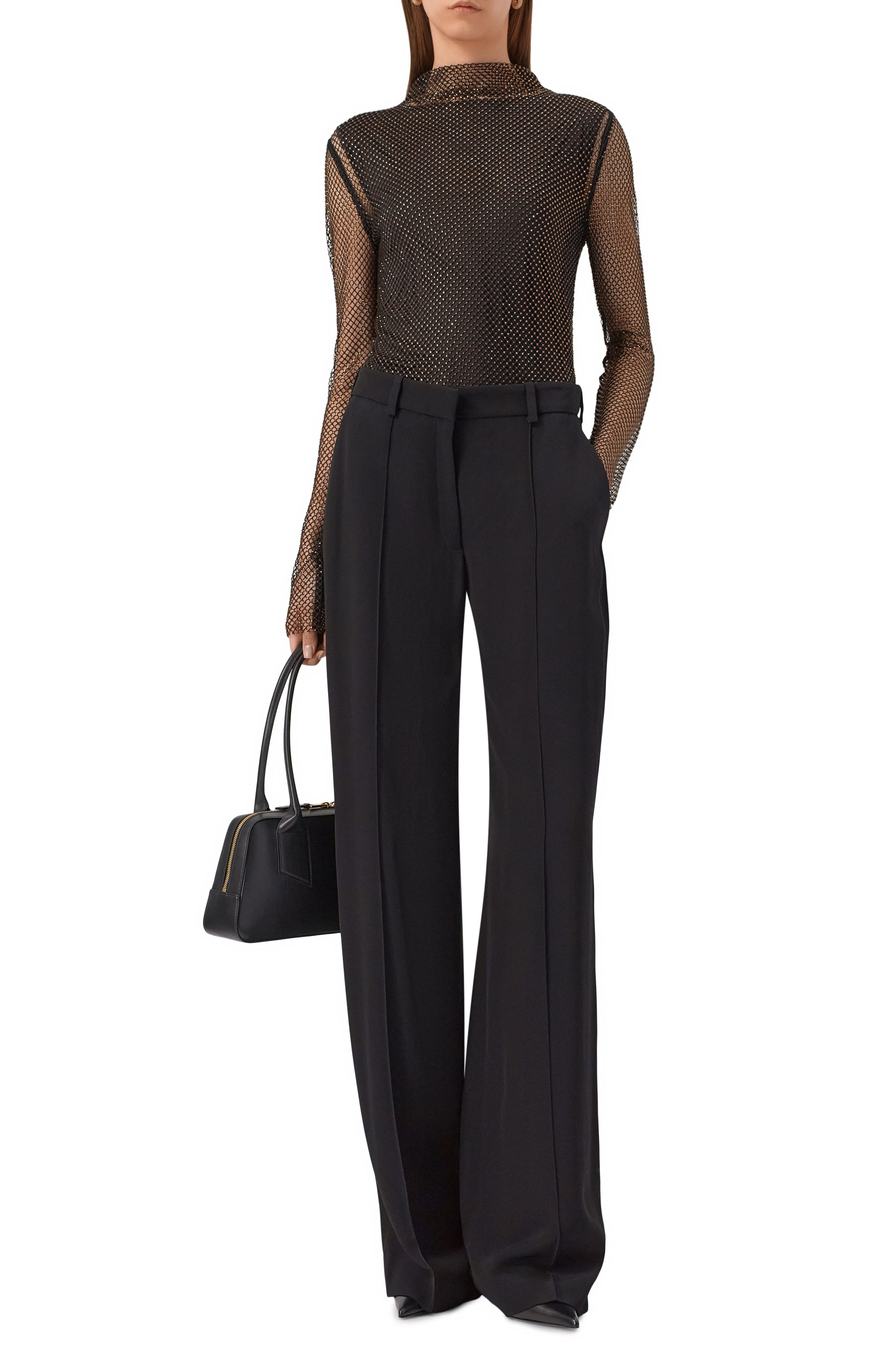 Топ с отделкой стразами SPORTMAX, арт. GERARDA, фото 2