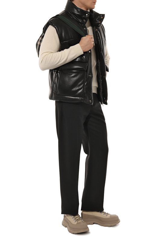 Текстильные ботинки Tread Slick Alexander McQueen 735816W4MV1 7732 Бежевый  735816W4MV1 7732 Фото 2