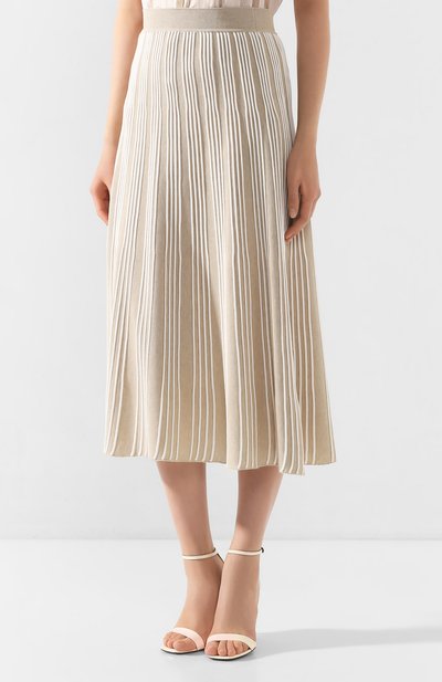 Юбка из смеси шелка и хлопка LORO PIANA, арт. FAL1956, фото 3