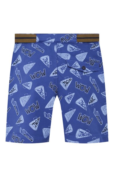 Хлопковые шорты MARC JACOBS (THE) голубого цвета по цене 9000 руб., арт. W24210, фото 2 Хлопковые шорты MARC JACOBS (THE), арт. W24210, фото 2