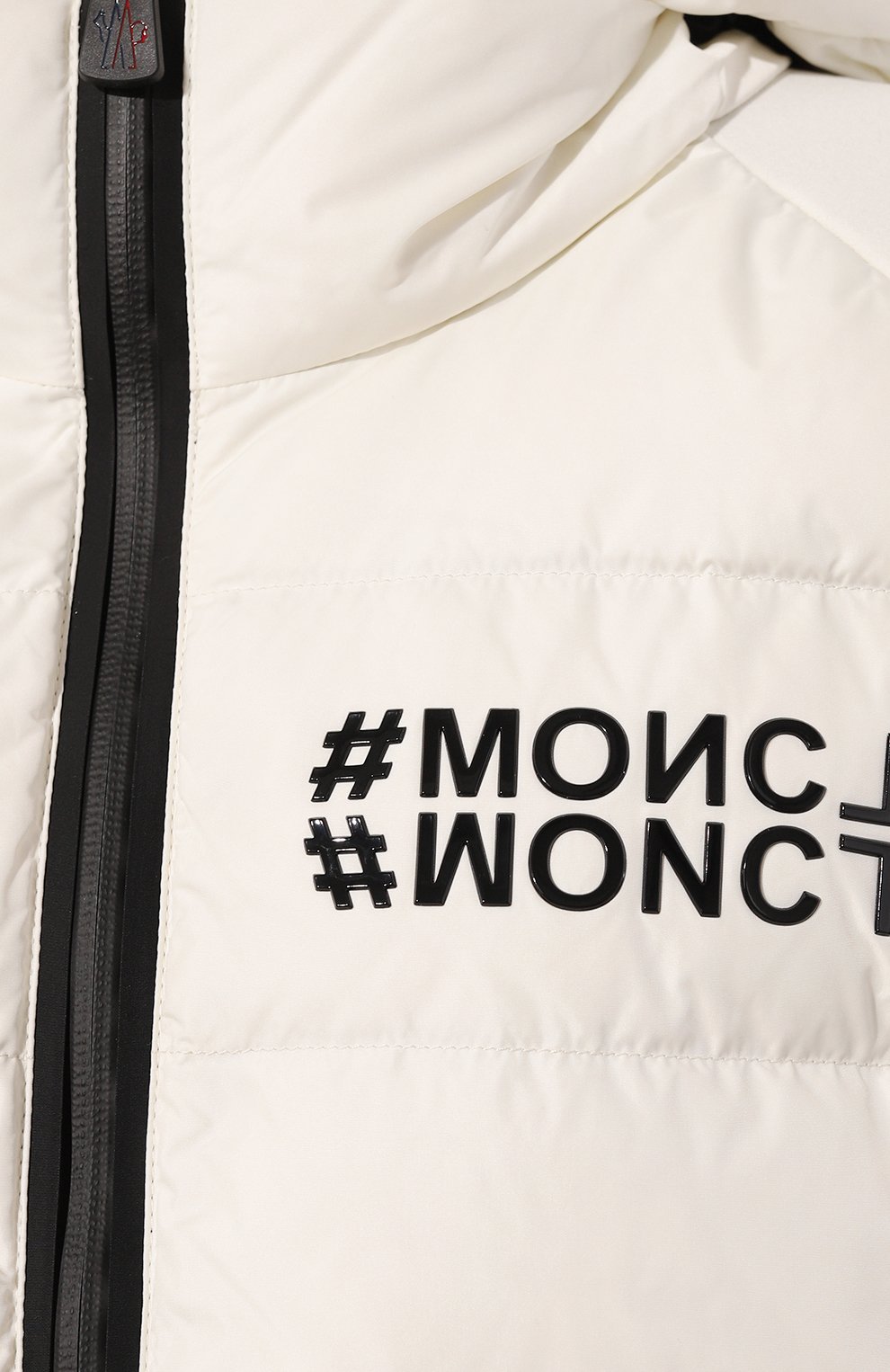 Комбинированный кардиган maglia MONCLER GRENOBLE молочного цвета по цене 87500 руб., арт. 8G000-31/809HT, фото 5 Комбинированный кардиган maglia MONCLER GRENOBLE, арт. 8G000-31/809HT, фото 5