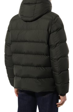 Мужская пуховик cardere MONCLER хаки цвета, арт. 1A001.82/54A81 | Фото 4 (Мужское Кросс-КТ: пуховик-короткий; Рукава: Длинные; Материал внешний: Синтетический материал; Материал сплава: Проставлено; Стили: Милитари; Драгоценные камни: Проставлено; Длина (верхняя одежда): Короткие; Материал утеплителя: Пух и перо)