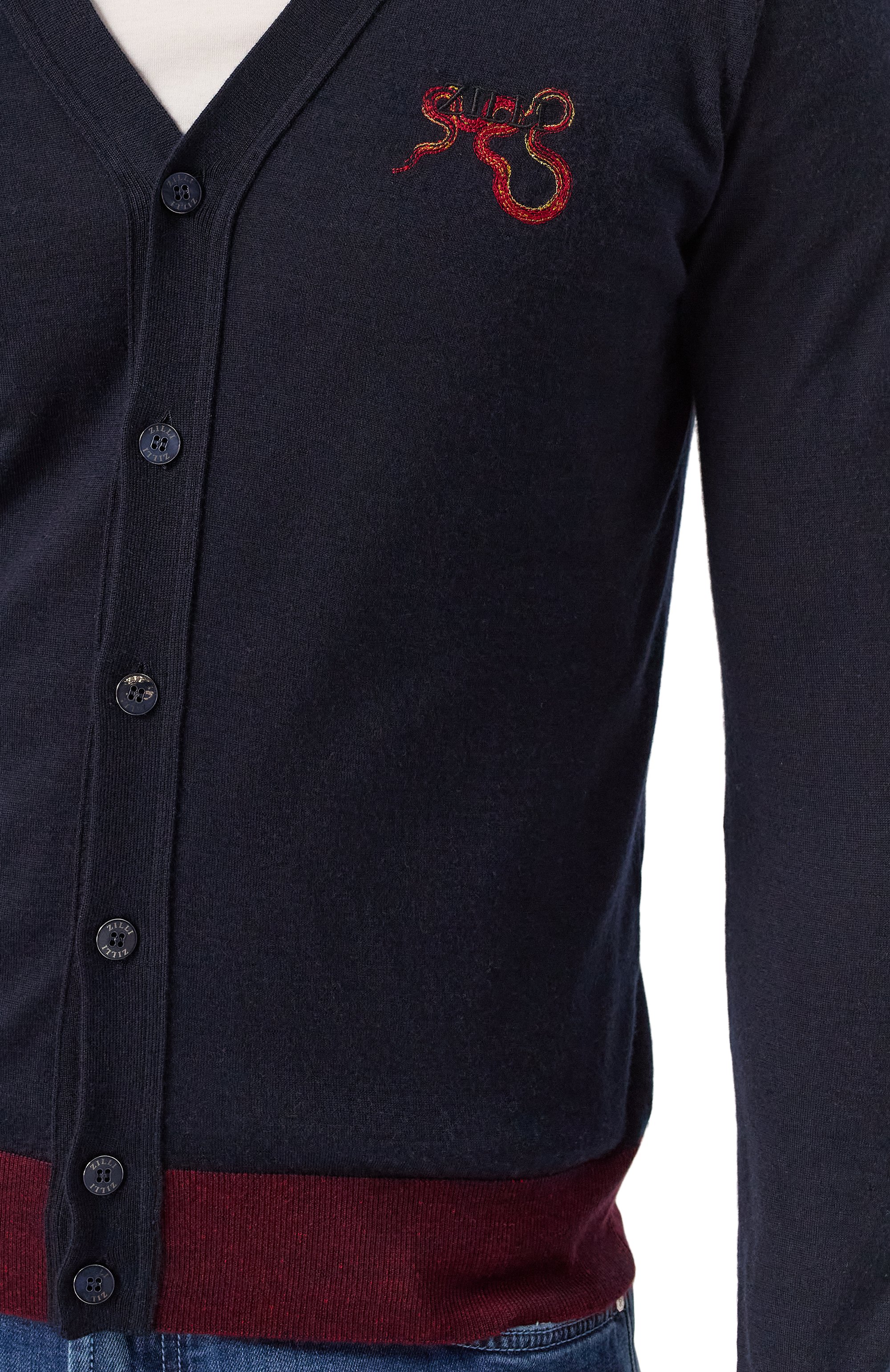 Кардиган из кашемира и шелка ZILLI, арт. KCA001M0330VSNAK0, фото 5