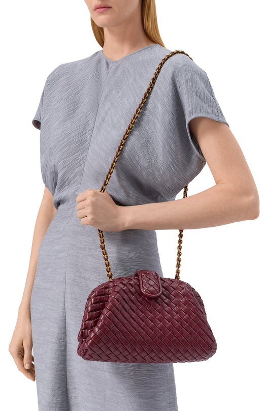 Сумка Lauren small Bottega Veneta 804038/V4P61 Бордовый  804038/V4P61 Фото 2