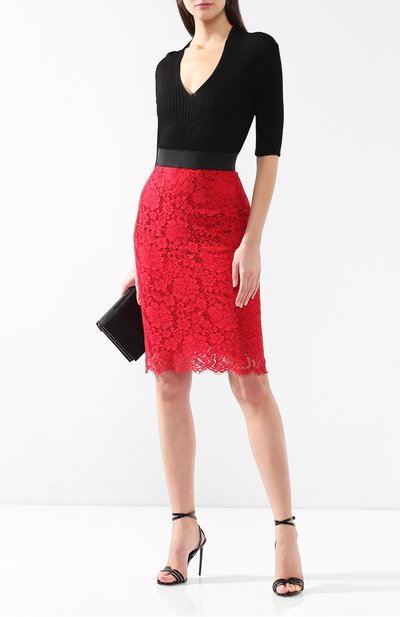 Кружевная юбка DOLCE & GABBANA, арт. F4A2PT/HLMCK, фото 2