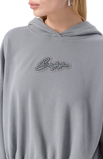 Хлопковое худи BOSS ORANGE, арт. 50545507, фото 5