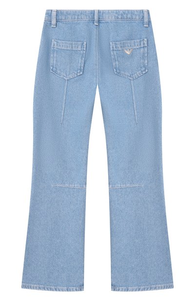 Джинсы EMPORIO ARMANI голубого цвета по цене 23300 руб., арт. EG000558/AF21778, фото 2 Джинсы EMPORIO ARMANI, арт. EG000558/AF21778, фото 2