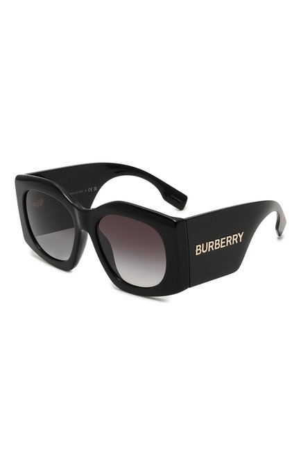 Женские солнцезащитные очки BURBERRY черного цвета, арт. 4388U-30018G | Фото 1 (Нос: Не проставлено; Региональные ограниче�ния белый список (Axapta Mercury): Не проставлено)