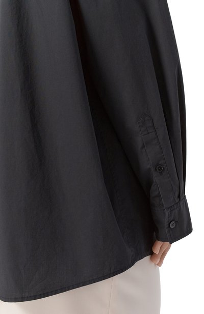 Хлопковая рубашка TOTEME, арт. 252-WRT0480-FB0415, фото 5