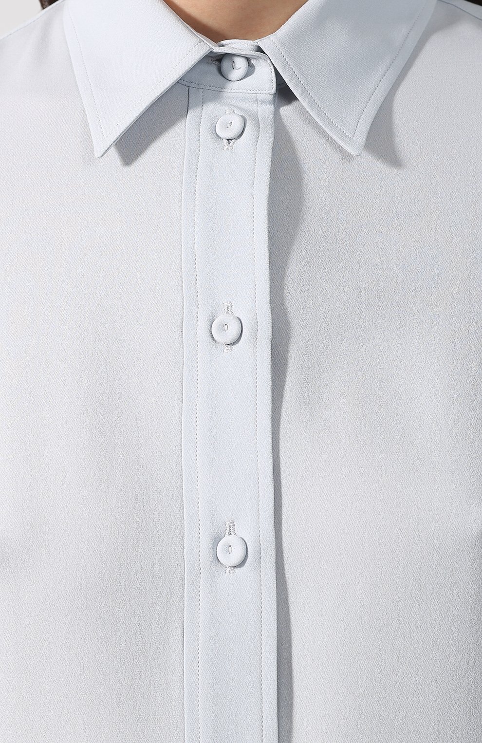 Однотонная шелковая блуза GIORGIO ARMANI, арт. 8WHCCZ04/TZ120, фото 5